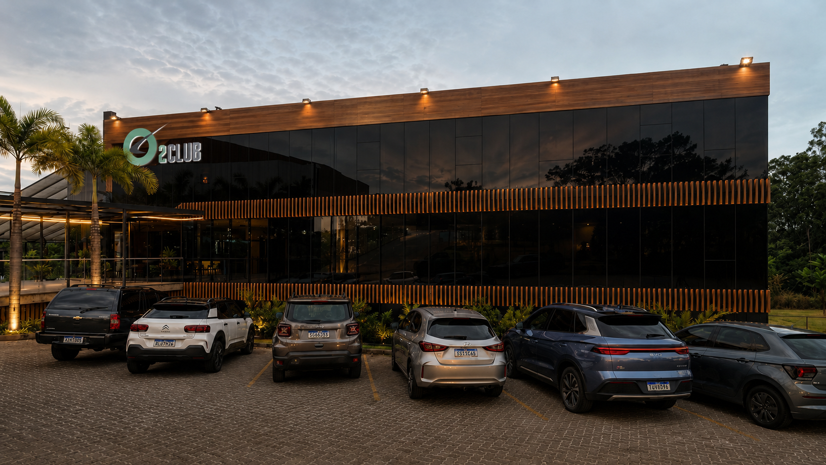 Fachada do O2 Club
